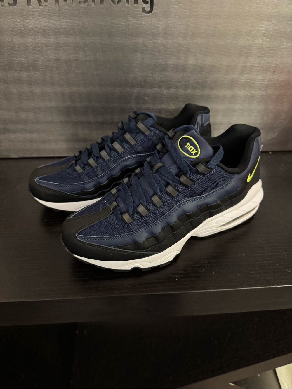 Nike Air Max 95 GS 'Midnight Navy Lemon Venom'